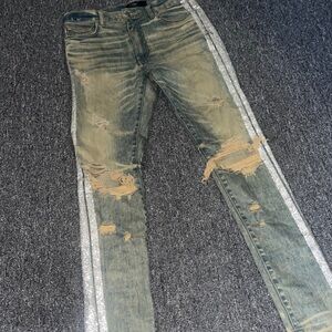 Mike amiri glitter dirty Indigo